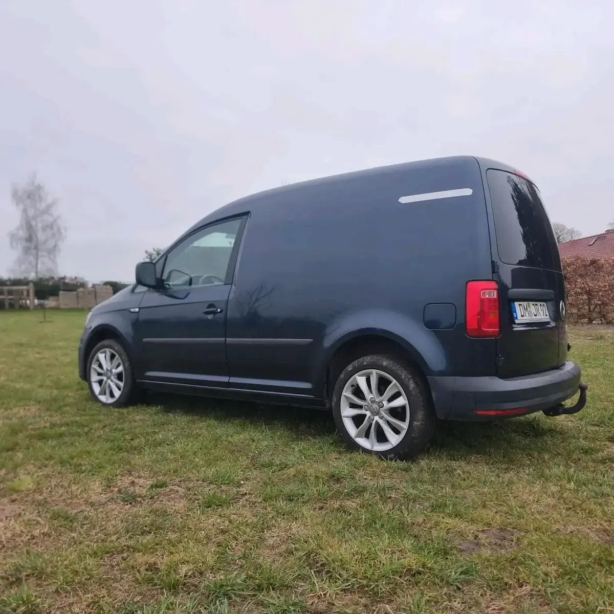 Gebraucht VW Caddy 150 PS (110 kW) 2019 Blau Van / Kleinbus