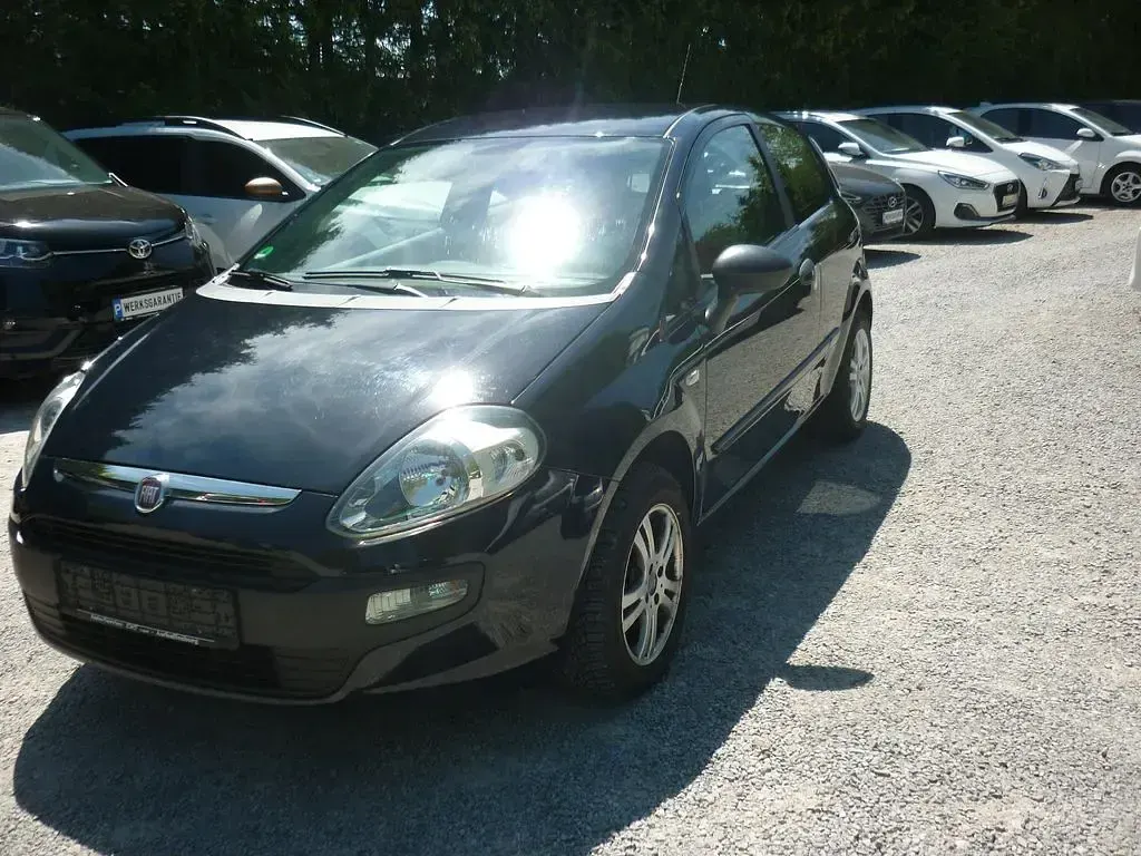Gebraucht Fiat Punto Evo Active 65 PS (47 kW) 2010 Blau Kleinwagen