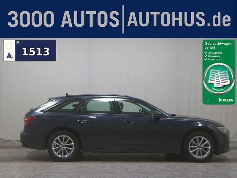 Blau Gebraucht 2023 Audi A6 Basis Kombi | 31.480 € (Superpreis) - Bild 1/4