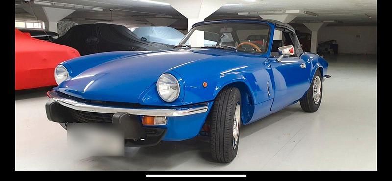 Gebraucht Triumph Spitfire 90 PS (66 kW) 1978 Blau Cabrio