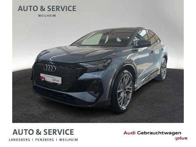 Geysirblau metallic Gebraucht 2022 Audi Q4 Sportback e-tron Ambiente SUV | 34.990 € (Fairer Preis) - Bild 1/4