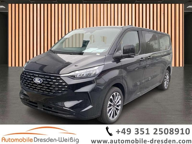 Schwarz Neu 2025 Ford Tourneo Custom Titanium X Van | 58.980 € (Superpreis) - Bild 1/4