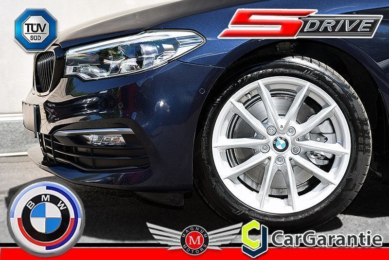 Imperialblau brillanteffekt Gebraucht 2018 BMW 520 Sport Line Limousine | 22.490 € (Superpreis) - Bild 1/4
