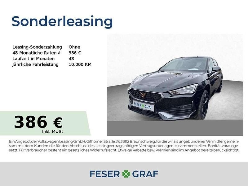 Midnight schwarz metallic Neu 2025 Cupra Leon Limousine | 38.280 € (Fairer Preis) - Bild 1/4