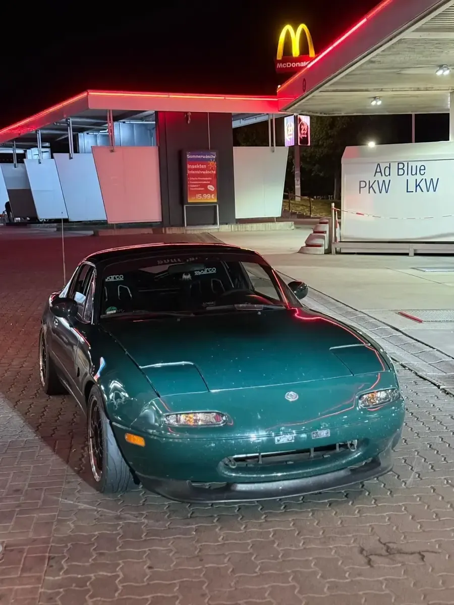 Gebraucht Mazda MX5 131 PS (96 kW) 1995 Grün Cabrio