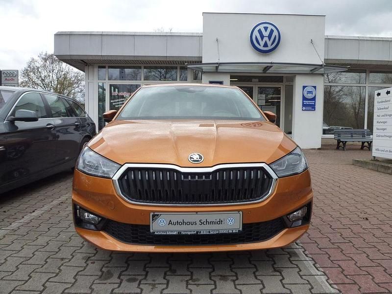 Gebraucht Skoda Fabia 110 PS (80 kW) 2021 Orange Limousine
