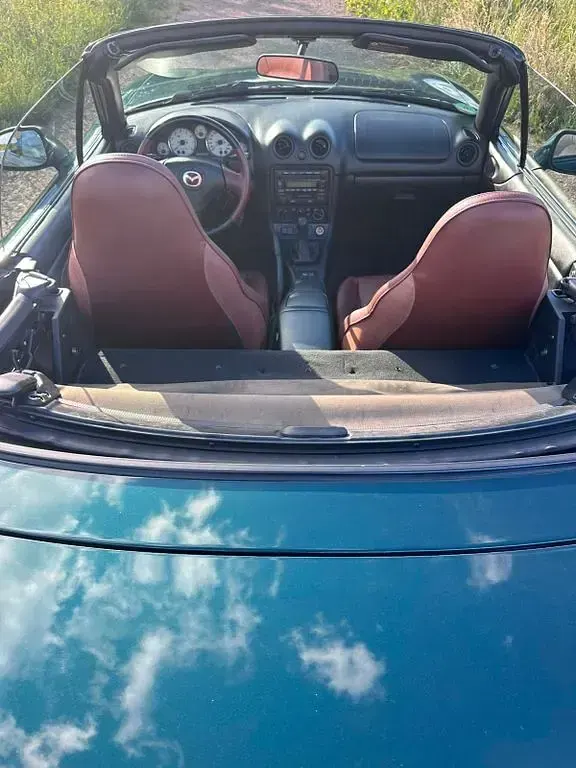 Gebraucht Mazda MX5 110 PS (80 kW) 2002 Grün Cabrio