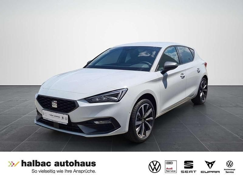 Gebraucht Seat Leon FR 150 PS (110 kW) 2024 "nevada" weiss Limousine