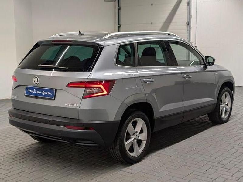 Gebraucht Skoda Karoq Soleil 116 PS (85 kW) 2019 Grau (businessgraumet.) SUV