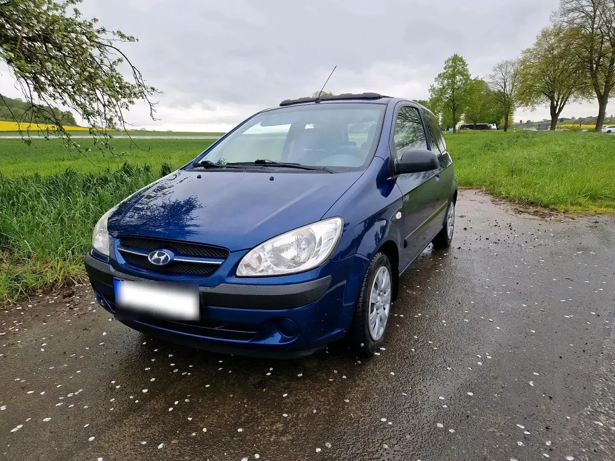Gebraucht Hyundai Getz 67 PS (49 kW) 2007 Blau Kleinwagen