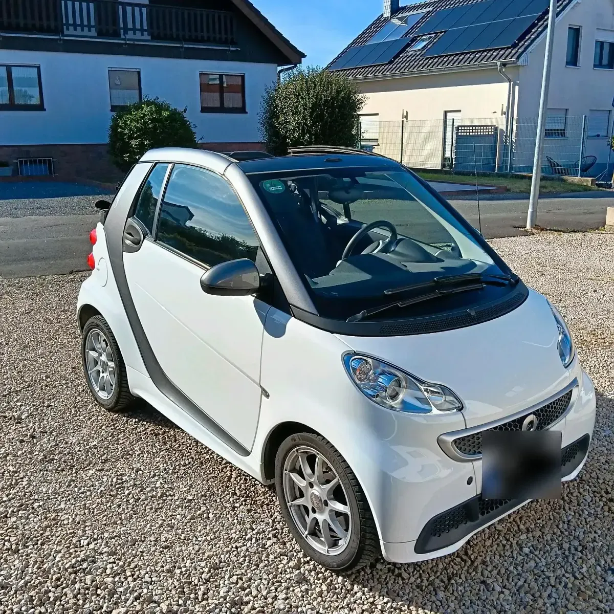 Gebraucht Smart ForTwo Cabrio 71 PS (52 kW) 2014 Weiß Cabrio