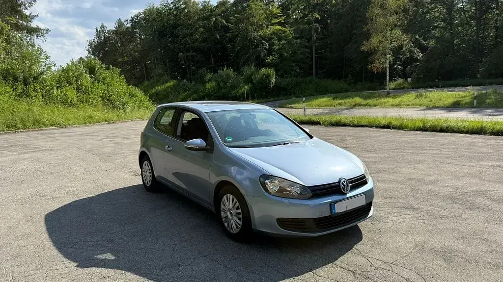 Gebraucht VW Golf VI 110 PS (80 kW) 2009 Blau Kleinwagen