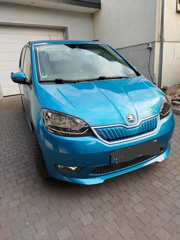 Blau Gebraucht 2020 Skoda Citigo-e IV Kleinwagen | 13.100 € (Guter Preis) - Bild 1/4