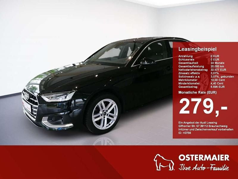 Schwarz Gebraucht 2024 Audi A4 Advanced Plus Limousine | 35.980 € (Etwas zu teuer) - Bild 1/4