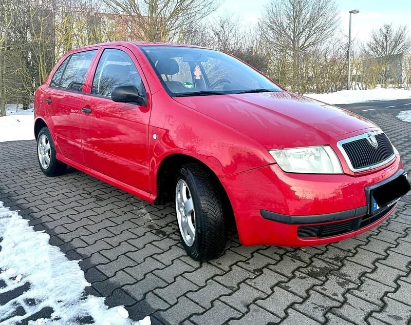 Gebraucht Skoda Fabia 80 PS (58 kW) 2004 Rot Kleinwagen