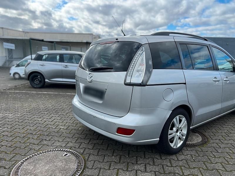 Gebraucht Mazda 5 110 PS (80 kW) 2010 Silber Van / Kleinbus