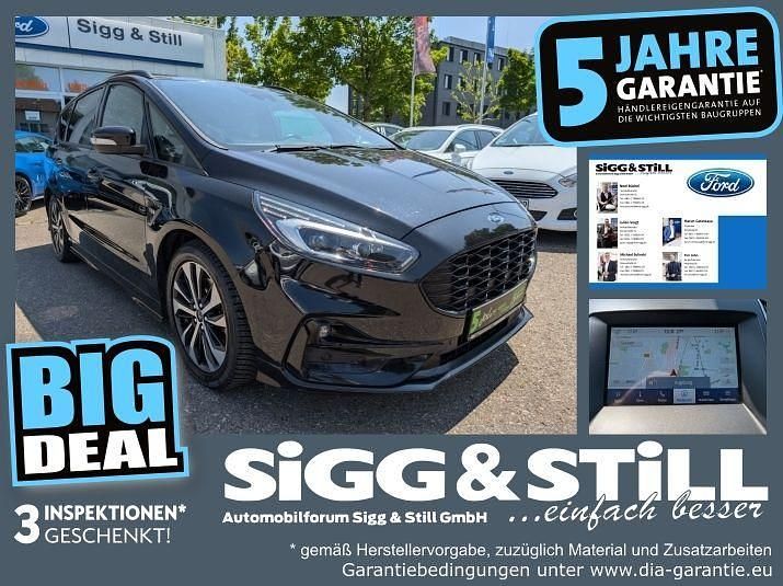 Obsidianschwarz metallic Gebraucht 2020 Ford S-MAX ST-Line Van / Kleinbus | 18.750 € (Fairer Preis) - Bild 1/4