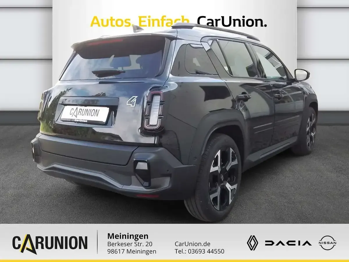Neu Renault 4 E-Tech Komfort 110 kW (150 PS) 2025 Black pearlschwarz metallic SUV