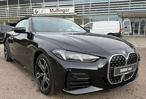 Neu BMW 420 Efficient Dynamics 184 PS (135 kW) 2025 Schwarz Cabrio