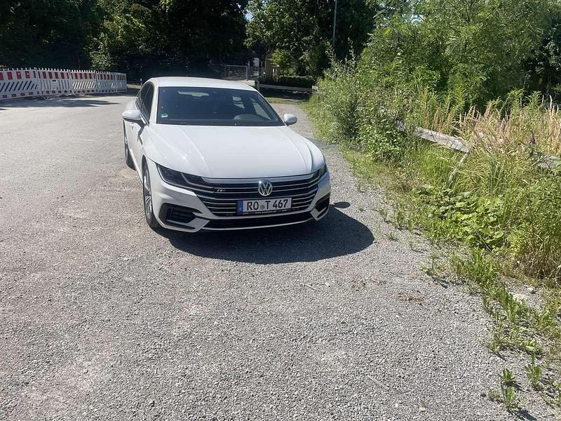 Gebraucht VW Arteon R-line 150 PS (110 kW) 2019 Weiß Coupé