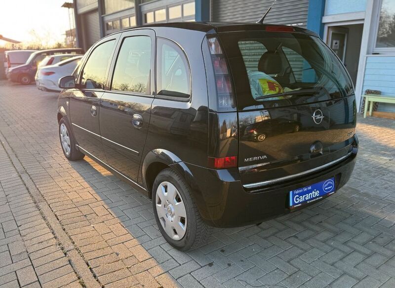 Gebraucht Opel Meriva Edition 75 PS (55 kW) 2008 Schwarz Van / Kleinbus