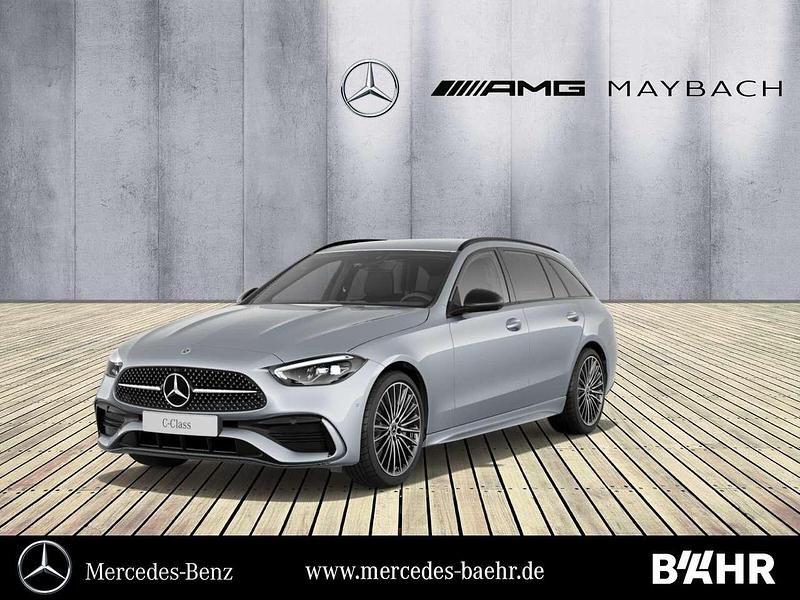 Lack hightechsilber Gebraucht 2024 Mercedes C220 AMG Kombi | 48.950 € (Teuer) - Bild 1/4