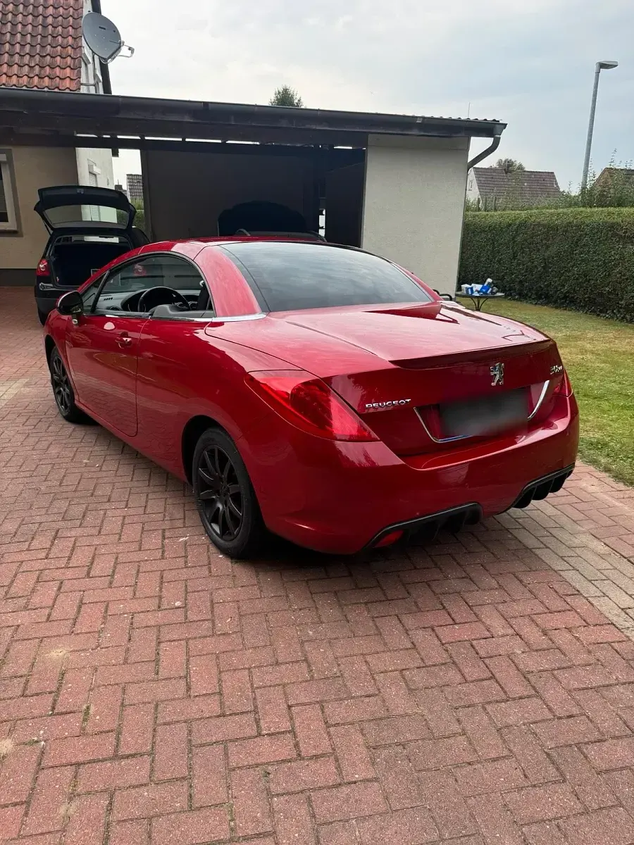 Gebraucht Peugeot 308 CC 116 PS (85 kW) 2009 Rot Cabrio