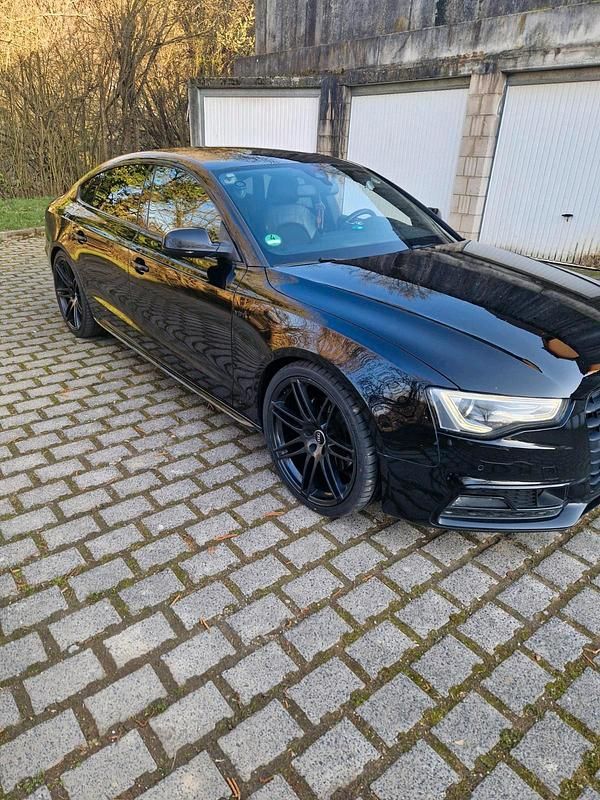 Gebraucht Audi A5 Sportback S-Line 245 PS (180 kW) 2015 Schwarz Kleinwagen