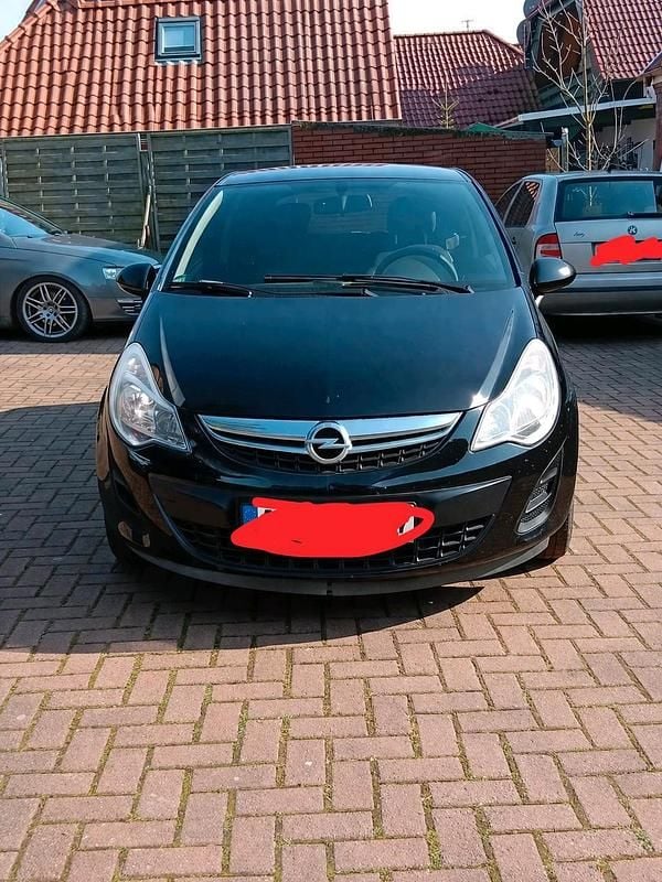 Gebraucht Opel Corsa 75 PS (55 kW) 2012 Schwarz Kleinwagen