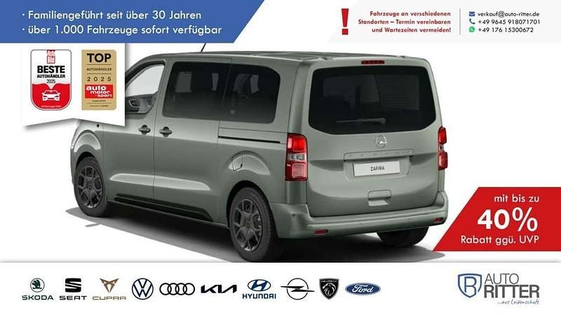 Kapari grün metallic Neu 2026 Opel Zafira Edition Van / Kleinbus | 41.290 € (Guter Preis) - Bild 1/3