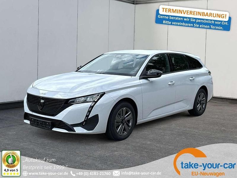 Okenite weiß metallic Neu 2025 Peugeot 308 SW Active Kombi | 22.190 € - Bild 1/4