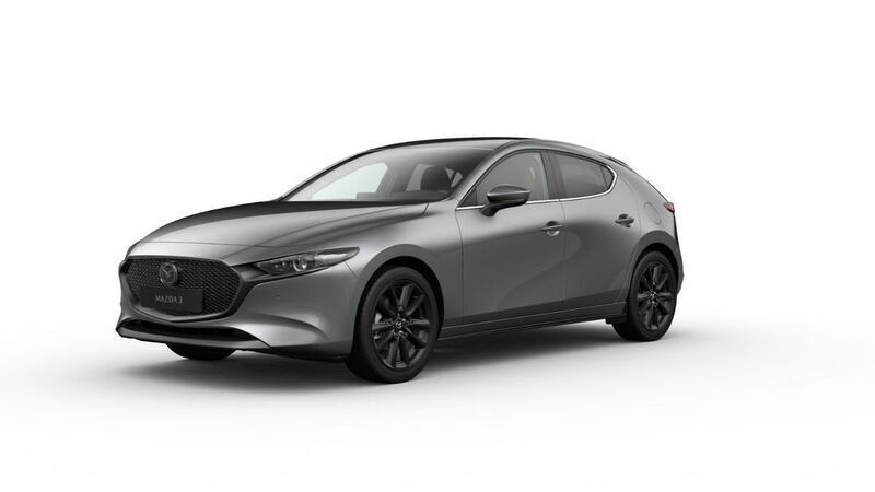 Grau Neu 2025 Mazda 3 Exclusive-Line Limousine | 31.770 € (Fairer Preis) - Bild 1/4