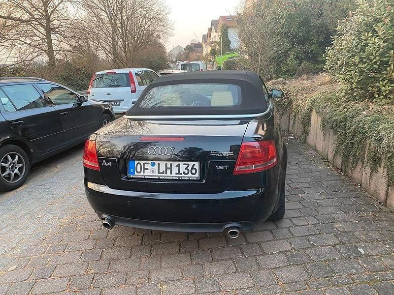 Gebraucht Audi A4 Cabriolet 163 PS (119 kW) 2006 Schwarz Cabrio
