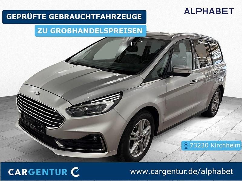 Polar silber Gebraucht 2022 Ford Galaxy Titanium Van / Kleinbus | 24.190 € (Superpreis) - Bild 1/2