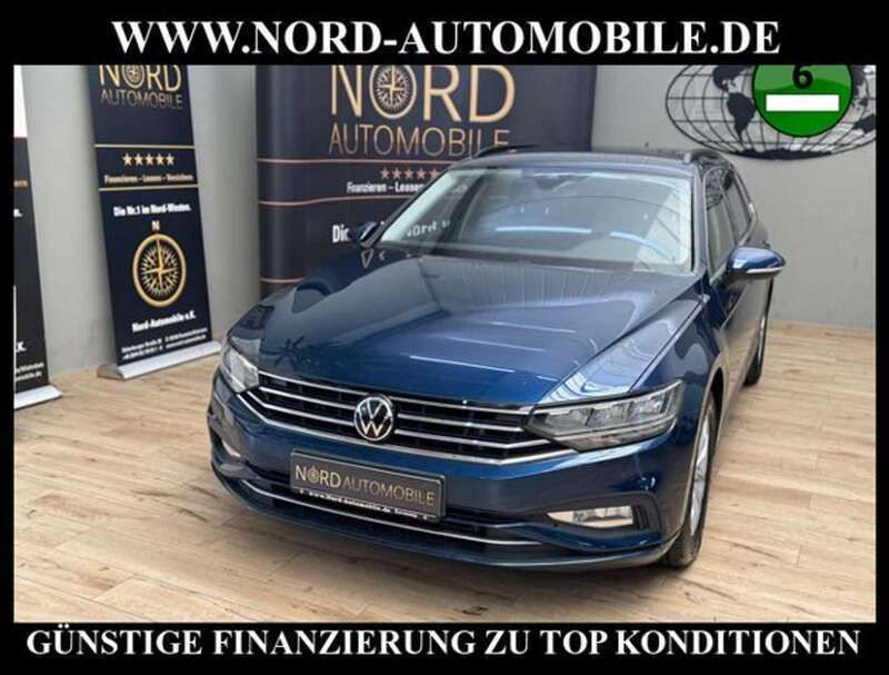 Blau Gebraucht 2022 VW Passat Business Kombi | 22.900 € (Guter Preis) - Bild 1/2