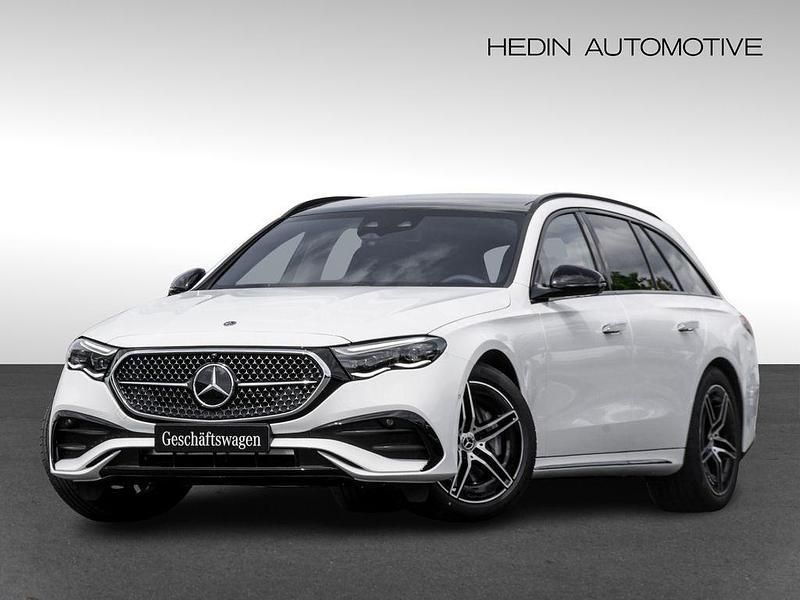 Gebraucht Mercedes E220 AMG line 197 PS (144 kW) 2025 Weiß unilack polarweiß Kombi