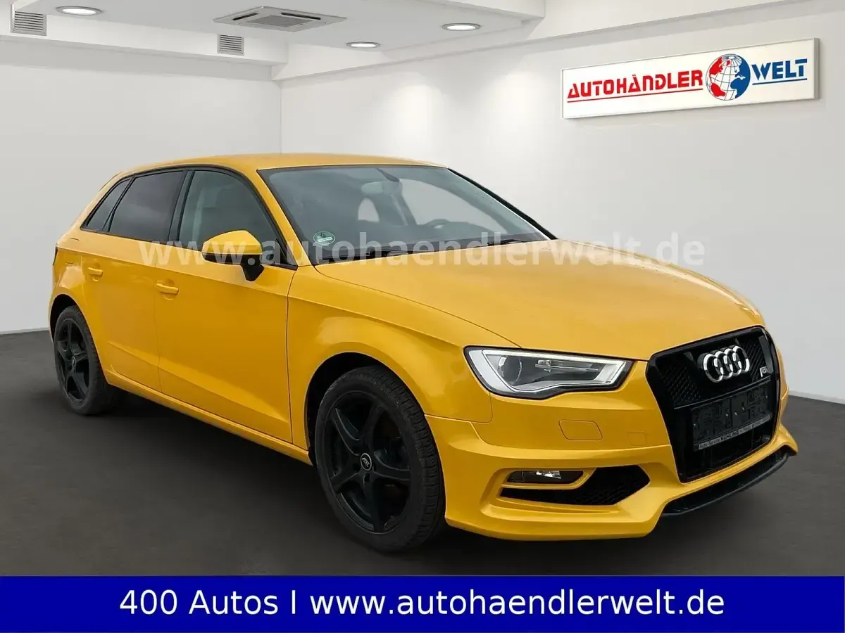 Gebraucht Audi A3 Comfort 110 PS (80 kW) 2015 Gelb Limousine