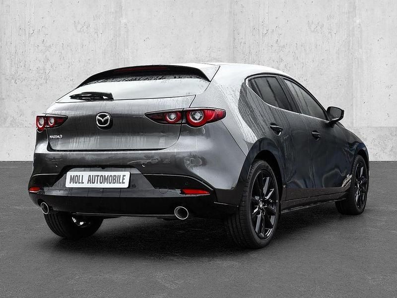 Neu Mazda 3 Exclusive-Line 186 PS (136 kW) 2025 Machine grey Limousine