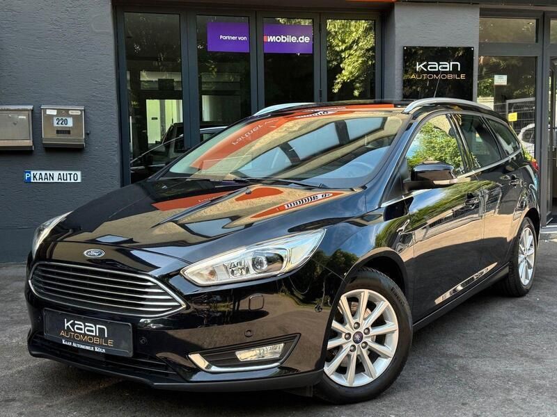 Schwarz Gebraucht 2015 Ford Focus Titanium Kombi | 5.400 € (Guter Preis) - Bild 1/4