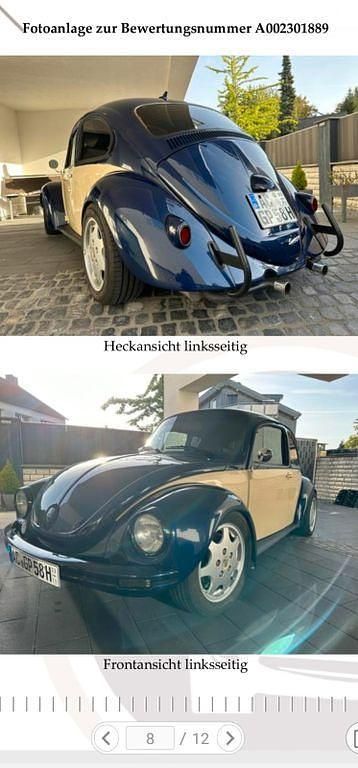 Gebraucht VW Käfer 111 PS (81 kW) 1971 Blau