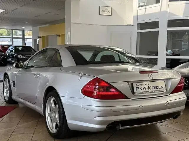 Gebraucht Mercedes SL500 AMG line 306 PS (225 kW) 2002 Silber Cabrio