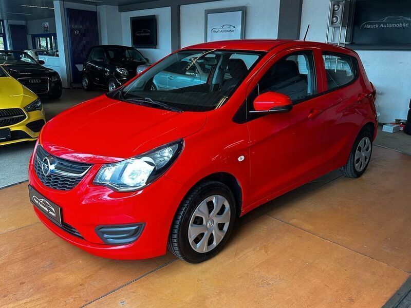 Red metallic Gebraucht 2015 Opel Karl drive Kleinwagen | 6.890 € (Fairer Preis) - Bild 1/4