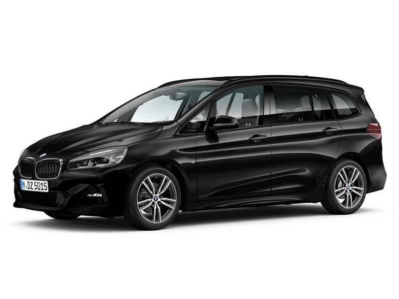 Schwarz Gebraucht 2020 BMW 220 Gran Tourer Sport Line Van / Kleinbus | 24.900 € (Teuer) - Bild 1/2