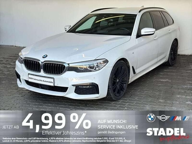 Gebraucht BMW 540 M Sport 320 PS (235 kW) 2018 Alpinweiss iii Kombi