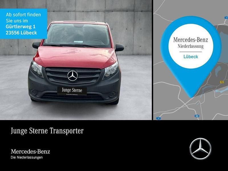 Rot Gebraucht 2021 Mercedes Vito Van / Kleinbus | 18.778 € (Fairer Preis) - Bild 1/4