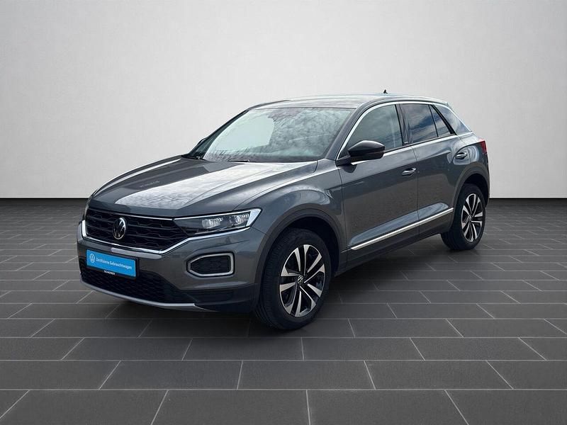 Indiumgrau metallic (metallic) Gebraucht 2021 VW T-Roc United SUV | 19.890 € (Fairer Preis) - Bild 1/4
