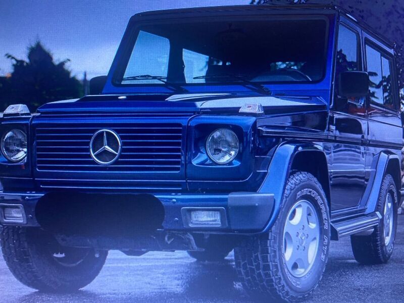 Blau Gebraucht 1996 Mercedes G320 SUV | 15.000 € - Bild 1/4