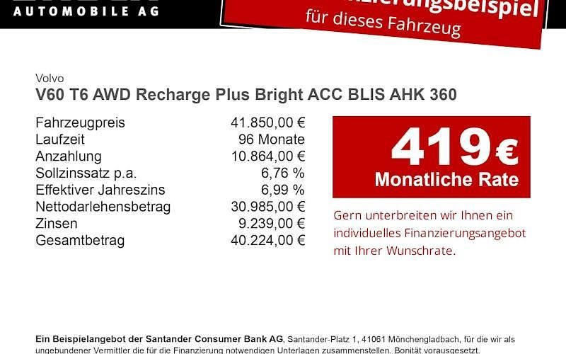 Gebraucht Volvo V60 Plus 350 PS (257 kW) 2024 Grau Kombi