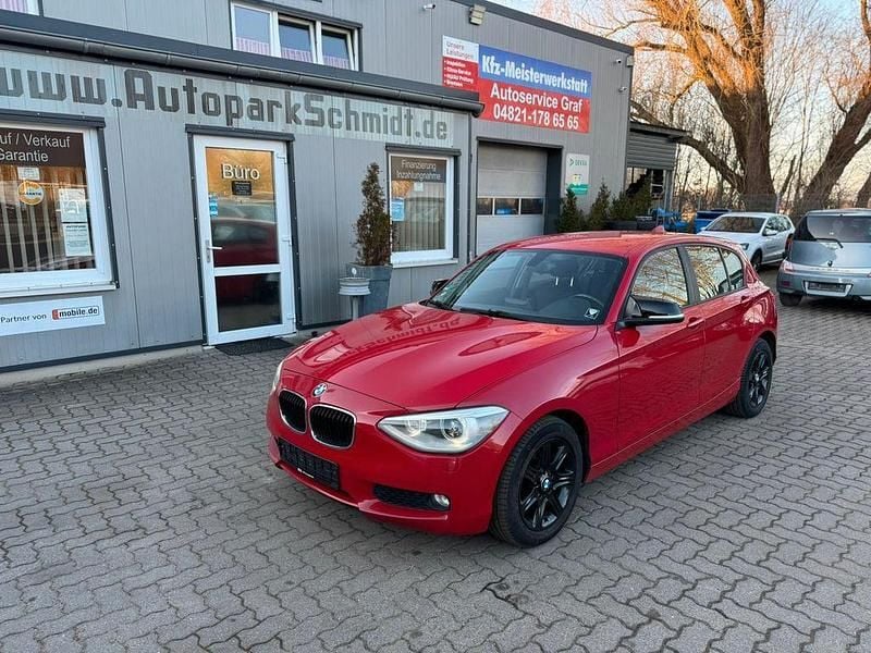 Rot Gebraucht 2013 BMW 116 Kleinwagen | 8.799 € (Fairer Preis) - Bild 1/4