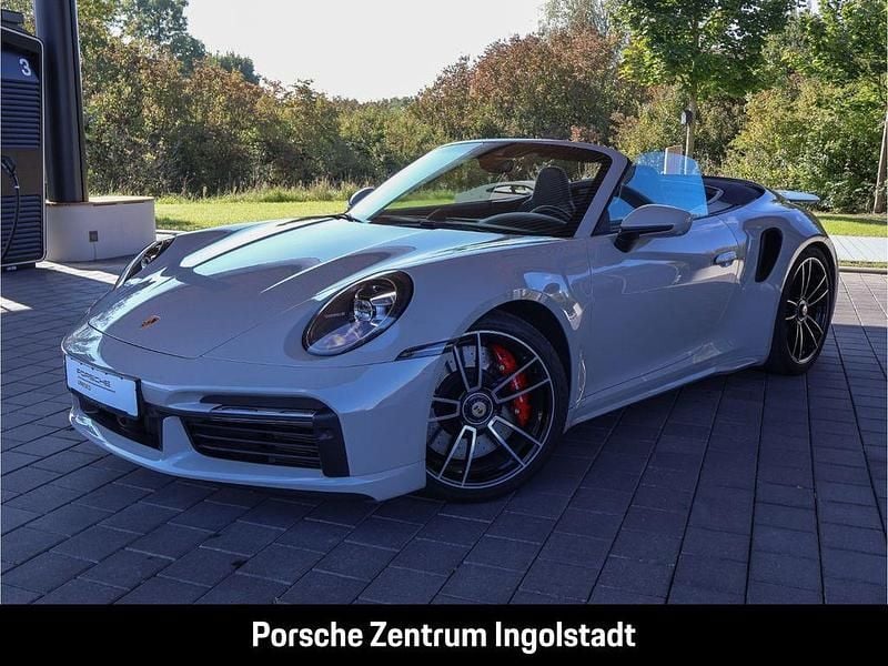 Grau Gebraucht 2022 Porsche 911 Turbo Cabriolet Cabrio | 193.900 € (Superpreis) - Bild 1/4